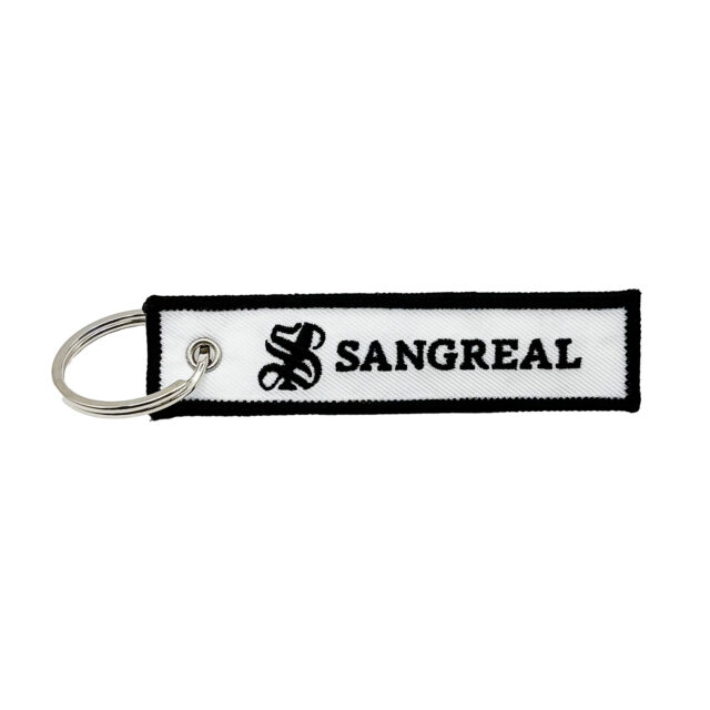SANGREAL タグキーホルダー - WHITE -
