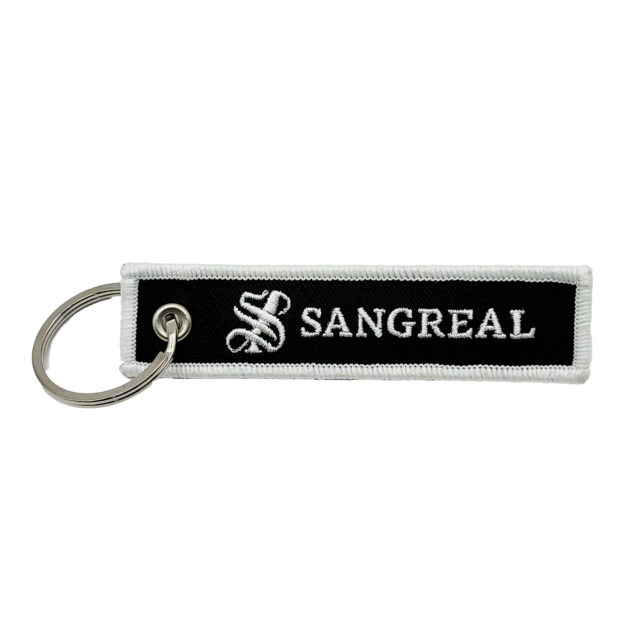 SANGREAL タグキーホルダー - BLACK -
